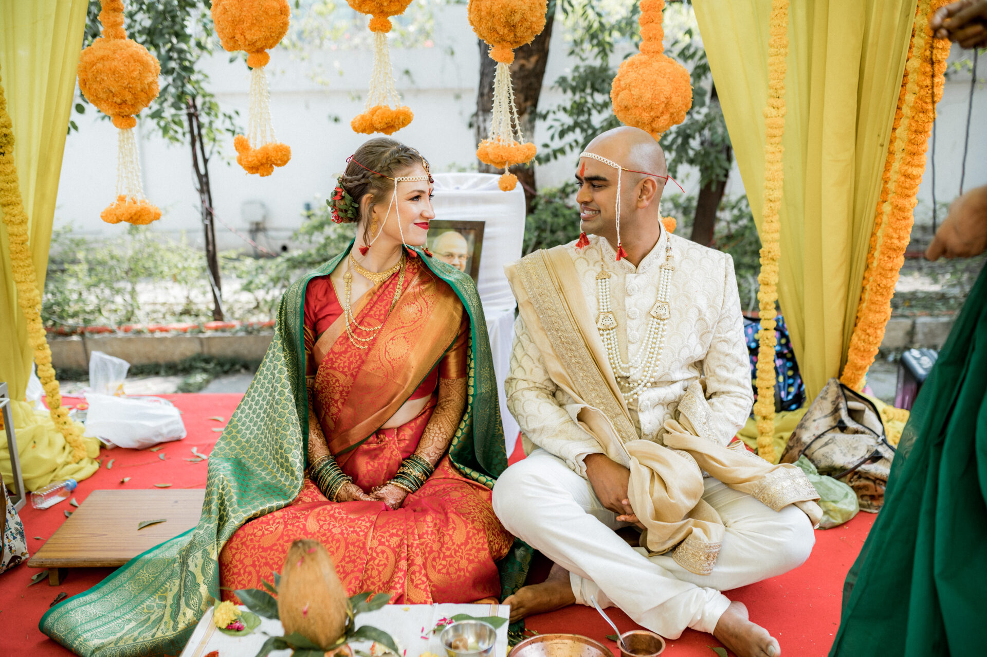 Indische Hochzeit in Pune, Indien